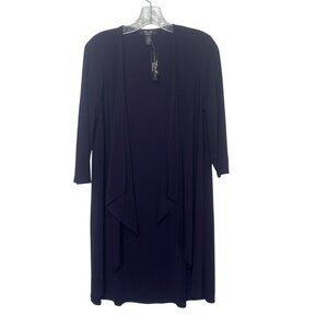 R & M Collection Long Sleeve Jacket Cardigan Womens Size 6 Eggplant New